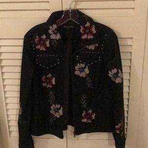 Black embroidered Jacket